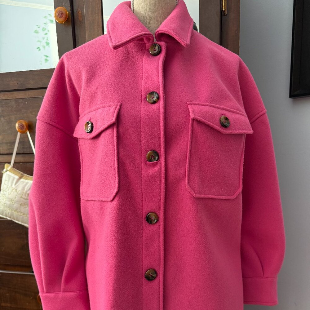 Pink Shacket - image 1